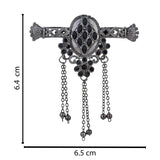 Yuvaan Oxidised Brooch