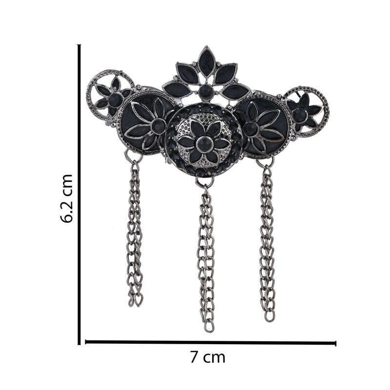 Rishit Oxidised Brooch