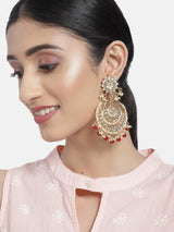 Adeera Red Earrings