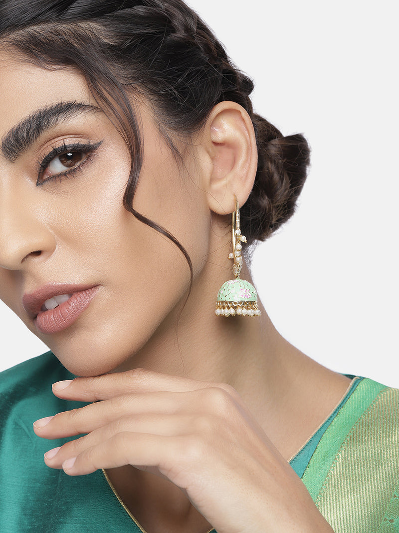 Naisha Mint Earrings