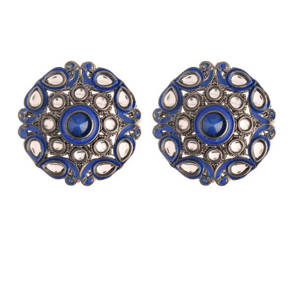 Tanaz Blue Earrings