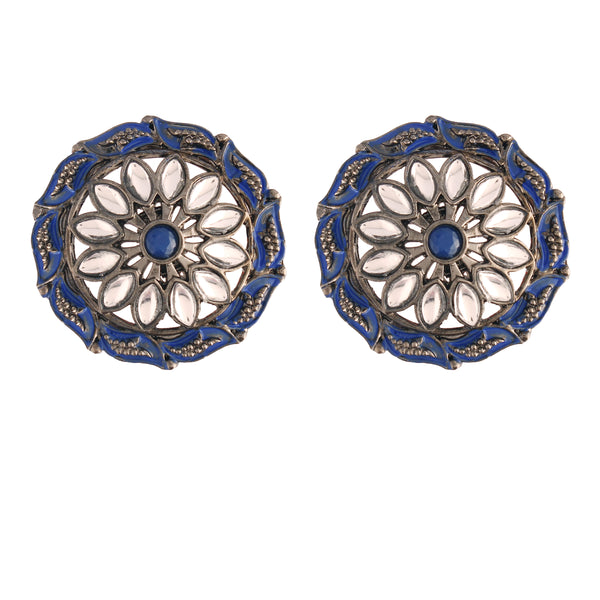 Ojasvi Blue Earrings