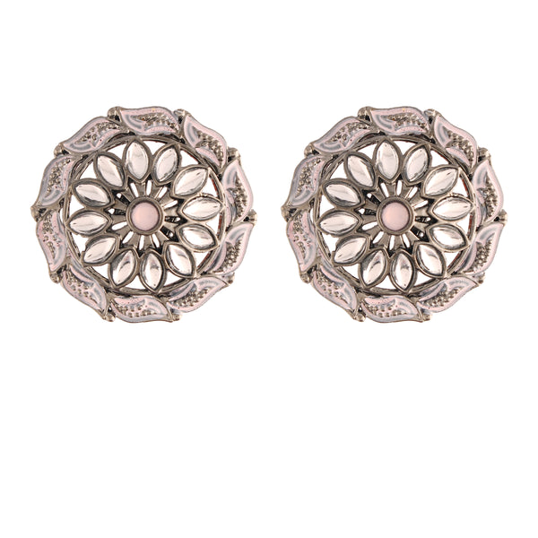 Ojasvi Pink Earrings