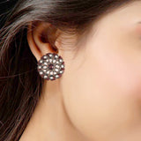 Jai Maroon Earrings