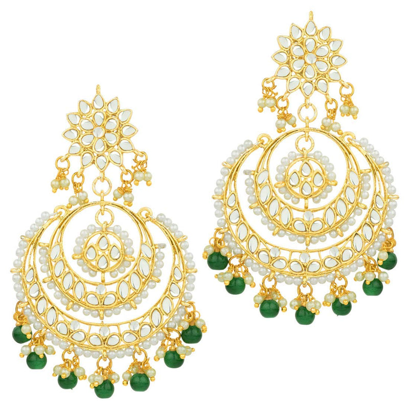 Adeera Green Earrings