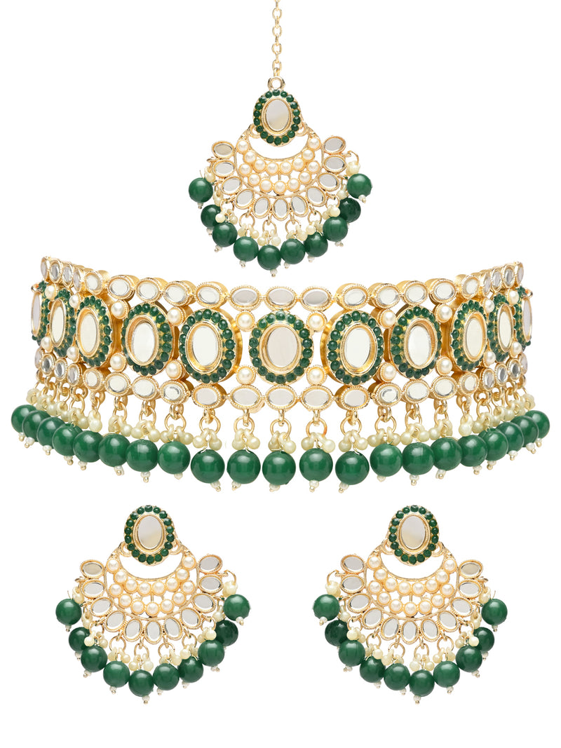 Nazma Green Choker