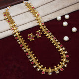 Naveli Ruby Jewellery Set