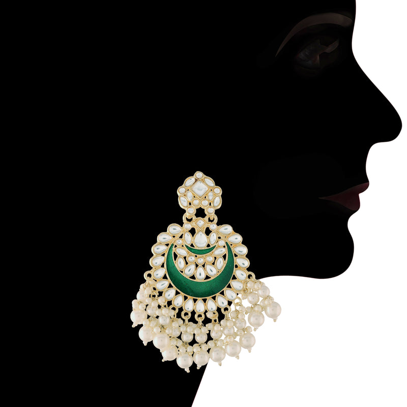 'URVASI' Green Necklace Set