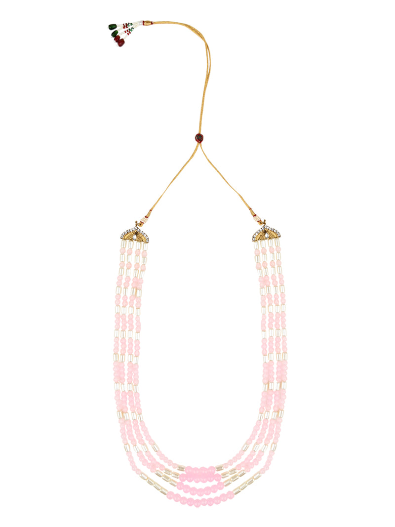 Vaydish Pink Necklace