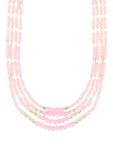 Vaydish Pink Necklace