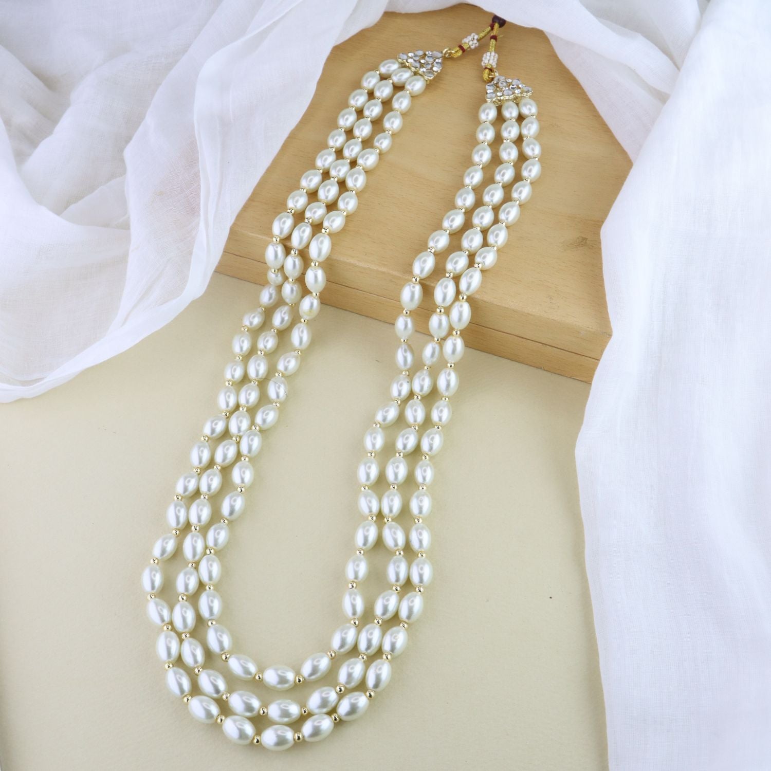 Kabir Pearl Necklace – I Jewels